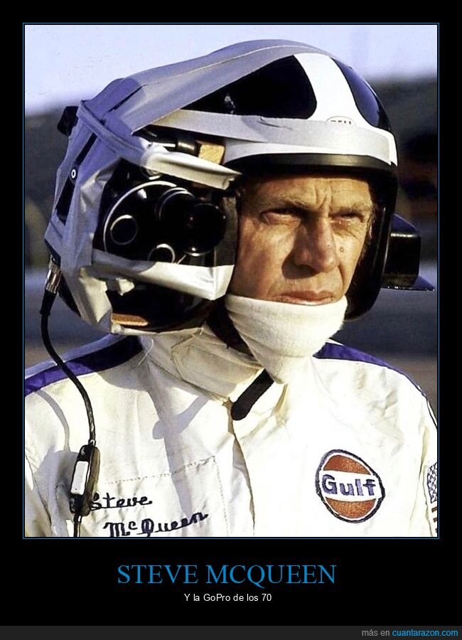 steve mcqueen,gopro
